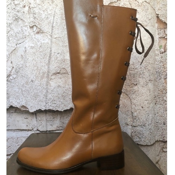 Paco Valiente Tan Leather Boots - Picture 1 of 5